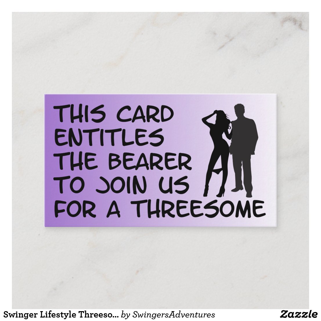 business cards for swingers